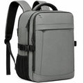 Sac à dos 30 x 15 x 45 cm en tissu synthétique gris pour ordinateur style urbain