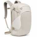 Sac à dos 50 x 32 x 20 cm beige en polyester avec compartiment zippé pour voyage